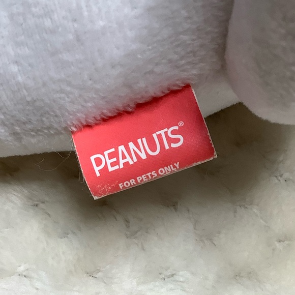 Peanuts Fetch for Pets Plush Snoopy Dog Stuffed Animal Squeaker Toy w Pillow - Picture 6 of 9